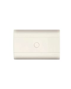 Placa Ciega Marfil Resina 1 Módulo