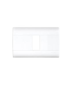 Placa 1 Módulo Resina Blanco Chasis