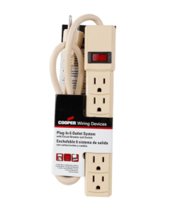 Multicontacto Eagle 6 Salidas 15A 125V