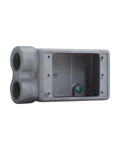 CONDULET RECTANG.13mm. ALUM.SERIE 7 API C.H.DOMEX