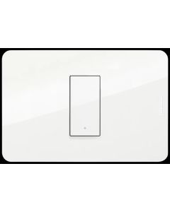 Placa Blanca 1 Módulo Sistema Estándar MX