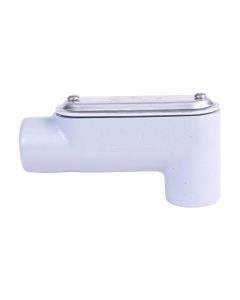 640612 CONDULET OVALADO 25mm SERIE 7 C/TAPA Y EMP.CHDOMEX