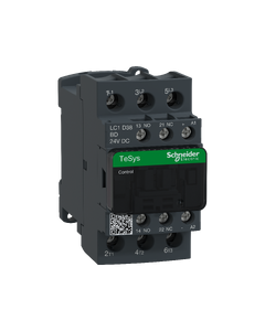 TE-A-02 CONTACTOR MAG. 3P 38A 24V CD 1NA-1NC TESYS TELEMEC