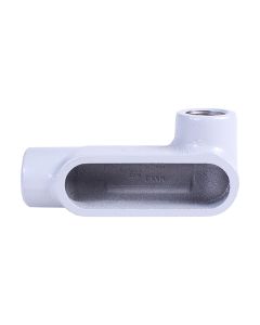 605002 CONDULET OVALADO 19MM SERIE 7 ALUM.S/TAPA CH.DOMEX                       