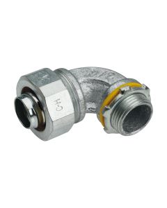 501025 CONECTOR CURVO 19mm. 90?ICUATITE ALUMINIO C.DOMEX