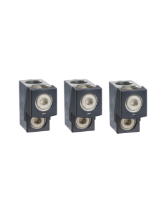 TE-A-02 3 ZAPATAS ALUMINIO 2 CABLES HASTA 300MM2 630A SCH