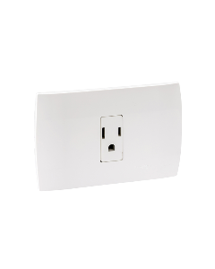 Placa 1 tmacte std usa 15a mis blanco