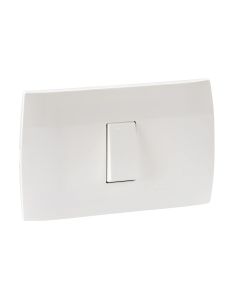 PLACA 1 INT 16A MISTIC BLANCO