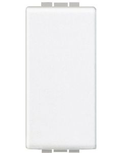 Módulo ciego color blanco  1 mód.