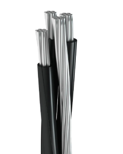 Cable Múltiple Aluminio IUSA 2+1 Calibre 6 AWG