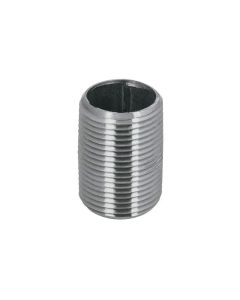 Niple corto 19 mm 3/4 pulgada fierro galvanizado Eaton