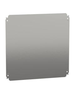 Platina Montaje Schneider 500x500mm Acero Galvanizado