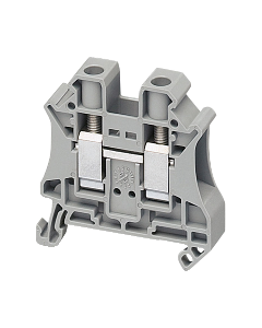 TERMINAL DE TORNILLO ALIMT 2P10MM2 GRIS SCREW TERMINAL, FEED THROUGH