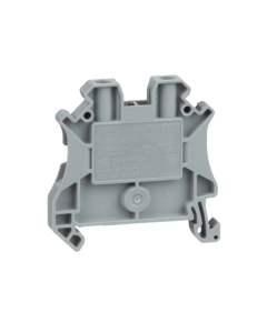 TERMINAL DEL TORNILLO ALIM 2P 4MM2 GR TERMINAL - FEED THROUGH - 2Pts