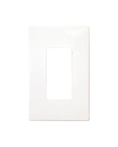 PJS26W Placa 1 Módulo Blanco Decorator S/ Tornillo