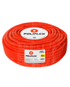 Poliducto flexible Poliflex 1/2" 13mm naranja