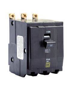 Interruptor Termomagnético Schneider Electric QOB 3 Polos 20A