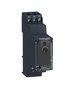 On delay Timing Relay   005s 300h - 24 240V AC DC  1CO 8AMP Rotary knob Diagnostic
