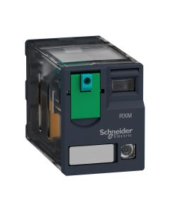 Relé Miniatura Schneider Electric 4 Contactos Conmutados LED