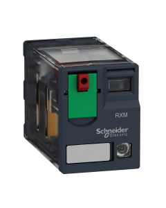 Relé Miniatura 4 Contactos con LED Schneider