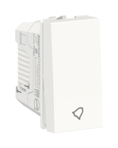 PULSADOR TIMBRE 10A 250V 1M BLANCO ORION