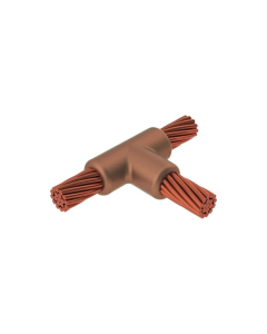 TAC2C2C Conexión en  T  Horizontal para cable de paso cal. 1/0 y derivación cal 1/0