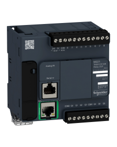 Controlador Schneider Electric M221-16 entrada salida relé