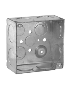 665218 CAJA CUADRADA DE ACERO DE 1 pulg