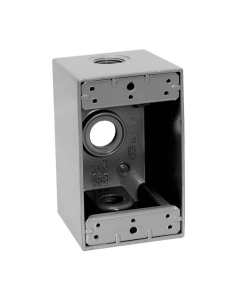665505 CAJA RECTANGULAR DE 1 pulg