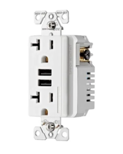 TR7766W-BOX SUST. TR7756WBOX  USB 3.6A DUPLEX RECP 20A 125V WH