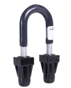 3305506 ABRAZADERA U51mm.C/TUERCA ENCAPSULADA DOMEX BOND RECUB/PVC.