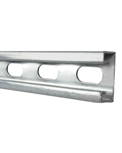 Perfil Unicanal Perforado 4x2 Centímetros 3 Metros Eaton