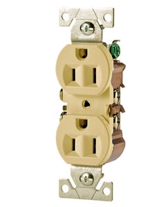 268V  CONTACTO DUPLEX 15A 127V MARFIL