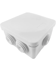 WDC0808P Caja Estancas IP55 80x80x45 con conos y tapa a presion