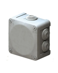 WDC1010S Caja Estancas IP55 100x100x55 con conos y tapa de tornillos