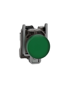 LAMPARA PILOTO C/BASE C/LED COLOR VERDE TELEMECANIQUE ( ZB4BVG3-ZB4BV033)