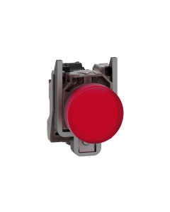LAMPARA PILOTO C/BASE C/LED COLOR ROJO TELEMECANIQUE ( ZB4BVG4-ZB4BV043)