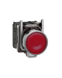 Pulsador Iluminado Led Rojo 130 Voltios Schneider
