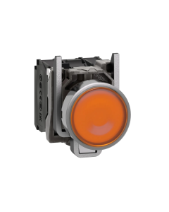 PULSADOR ILUMINADO LED AMARILLO
