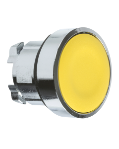 Cabeza Pulsador Rasante Amarillo Harmony Schneider Electric