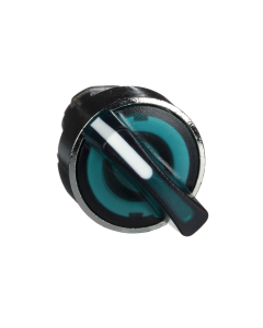 Cabeza Selector 22mm Verde 2 Posiciones Fijas