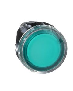 Cabeza Pulsador Iluminado Verde Harmony Schneider