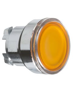 Cabeza Pulsador Iluminado Amarillo Harmony Schneider